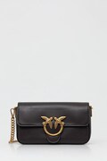 Pinko torebka crossbody damska skórzana brązowa 107924 A2JG