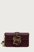 Just Cavalli torebka crossbody damska z imitacji skóry bordowa 81RA5PA2 ZSA89