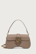 Just Cavalli torebka crossbody damska z imitacji skóry beżowa 81RA4BA1 ZSA89