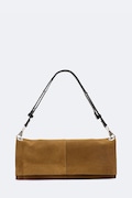 AllSaints torebka crossbody damska zamszowa LUTECE brązowa W221XF