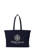 Polo Ralph Lauren torba materiałowa damska bawełniana granatowa 405P16989