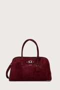 Guess torebka damska z imitacji zamszu SAMANTHA bordowa HWSG23 13060