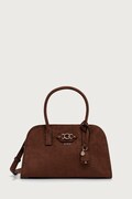 Guess torebka damska z imitacji zamszu SAMANTHA brązowa HWSG23 13060