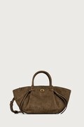 Guess torebka tote damska z imitacji zamszu ALLEGRA zielona HWSG22 37060