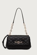 Guess torebka crossbody damska z imitacji skóry FRANCES czarna HWQG22 41190