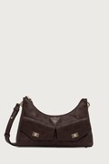 Guess torebka hobo damska z imitacji skóry BLAKE brązowa HWPD22 22180