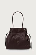 Guess torebka damska z imitacji skóry KARIMA brązowa HWNG22 49230