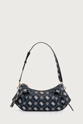 Guess torebka bagietka damska z imitacji skóry ALLEGRA niebieska HWGP24 89180