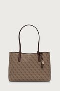 Guess torebka shopper damska z imitacji skóry NOELLE II beżowa HWBG96 72260