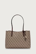 Guess torebka shopper damska z imitacji skóry NOELLE II beżowa HWBG96 72260