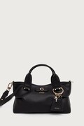 Guess crossbody torba za žene od imitacije kože SUZY crna HWBG23 22760