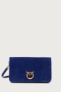 Pinko torebka damska zamszowa granatowa 106023 A0F6