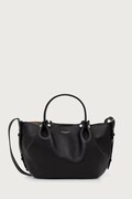 Weekend Max Mara torebka shopper damska skórzana WKADRITTO czarna 2625516135600