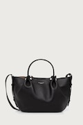 Weekend Max Mara torebka shopper damska skórzana WKADRITTO czarna 2625516135600