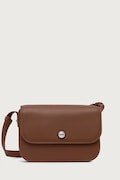Weekend Max Mara torebka crossbody damska skórzana WKAPETALI brązowa 2625516095600