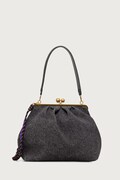 Weekend Max Mara torebka crossbody damska zamszowa WKAUTILE szara 2625516045600
