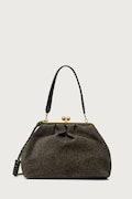 Weekend Max Mara torebka crossbody damska zamszowa WKAUTILE zielona 2625516045600