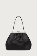 Weekend Max Mara torebka shopper damska skórzana WKABAMBOLA czarna 2625516025600