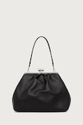 Weekend Max Mara torebka shopper damska skórzana WKABAMBOLA czarna 2625516025600