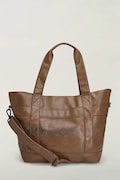 adidas Originals ADI008 Bag x SFTM tote γυναικεία από απομίμηση δέρματος καφέ LE1288