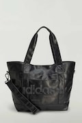 adidas Originals ADI008 Bag x SFTM tote γυναικεία από απομίμηση δέρματος μαύρη LE1287