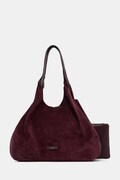 Gianni Chiarini torebka shopper damska skórzana DUA bordowa BS 9800 CM-PL