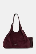 Gianni Chiarini torebka shopper damska skórzana DUA bordowa BS 9800 CM-PL