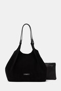 Gianni Chiarini torebka shopper damska skórzana DUA czarna BS 9800 CM-PL