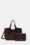 Gianni Chiarini torebka crossbody damska zamszowa DUA brązowa BS 9799 CM-PL