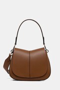 Gianni Chiarini torebka crossbody damska skórzana HELENA ROUND brązowa BS 9036/COMM GRN