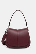 Gianni Chiarini torebka crossbody damska skórzana HELENA ROUND bordowa BS 9036/COMM GRN