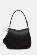 Gianni Chiarini torebka crossbody damska skórzana HELENA ROUND czarna BS 9036/COMM GRN