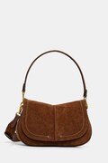 Gianni Chiarini torebka crossbody damska zamszowa HELENA ROUND brązowa BS 12618 CM-PL