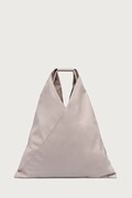 MM6 Maison Margiela torebka shopper damska skórzana beżowa S54WD0039-P8396