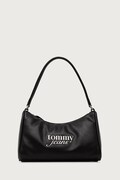 Tommy Jeans torebka damska z imitacji skóry czarna AW0AW19052