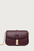 Tommy Hilfiger чанта crossbody дамска от имитация на кожа бордо AW0AW19319