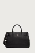 Tommy Hilfiger shopper torba ženska iz umetnega usnja črna AW0AW19067