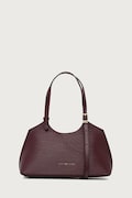 Tommy Hilfiger torebka shopper damska bordowa AW0AW19037