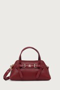 Tommy Hilfiger μικρή τσάντα γυναικεία από απομίμηση δέρματος μπορντό AW0AW19034