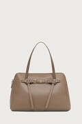 Tommy Hilfiger torebka damska z imitacji skóry beżowa AW0AW19032