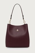 Tommy Hilfiger damskie z imitacji skóry bordowe AW0AW19000