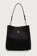 Tommy Hilfiger damskie z imitacji skóry czarne AW0AW19000