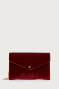 Elisabetta Franchi torebka damska zamszowa czerwona BS27A67E2