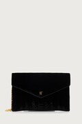 Elisabetta Franchi torebka damska zamszowa czarna BS27A67E2