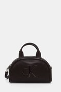 Calvin Klein torebka crossbody damska z imitacji skóry brązowa LV04F3895G