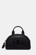 Calvin Klein χιαστί γυναικεία από απομίμηση δέρματος μαύρη LV04F3895G