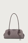 Calvin Klein torebka damska zamszowa beżowa LV04F3888G
