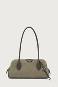 Calvin Klein torebka damska zamszowa zielona LV04F3888G