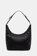 Calvin Klein torebka hobo damska z imitacji skóry czarna LV04F3875G