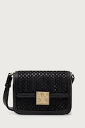 Armani Exchange crossbody torba za žene od imitacije kože crna XW003374 AF26449